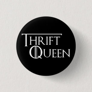 Reina del botón de Thrifting