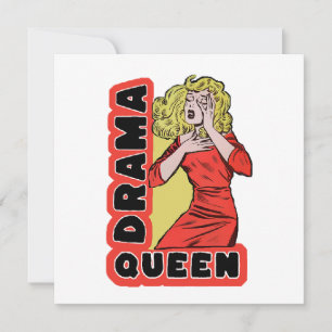 Reina del drama porque todo me excita demasiado
