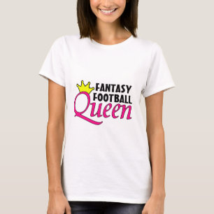 Reina del fútbol de la fantasía para la camisa