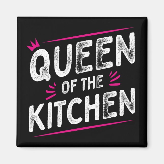 Reina del imán de cocina (Frente)