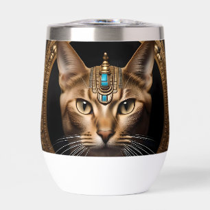 Reina del Nilo: Cleopatra el gato en la cabeza