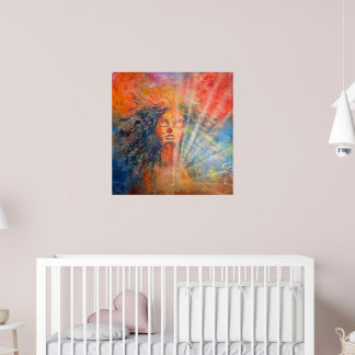 "Reina del océano" Poster de arte de espíritu radi