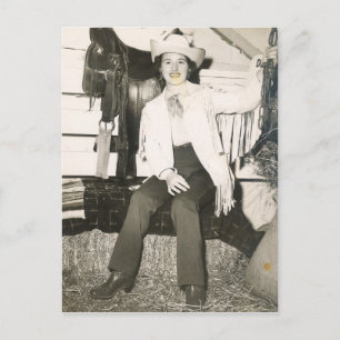 REINA DEL RODEO #3 TARJETA POSTAL