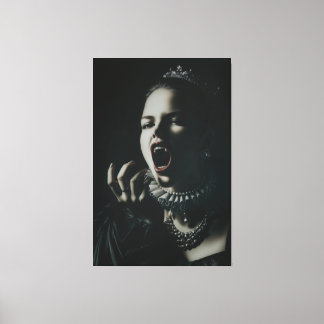 Reina gótica vampira lienzo estirado – Fanta oscur
