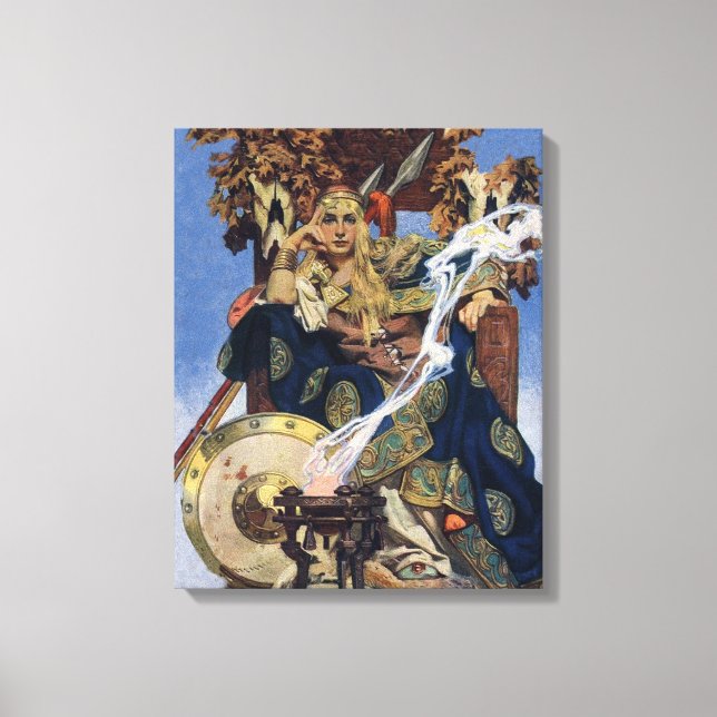 Reina Maeve Princesa Guerrera Arte Fantástico (Anverso)