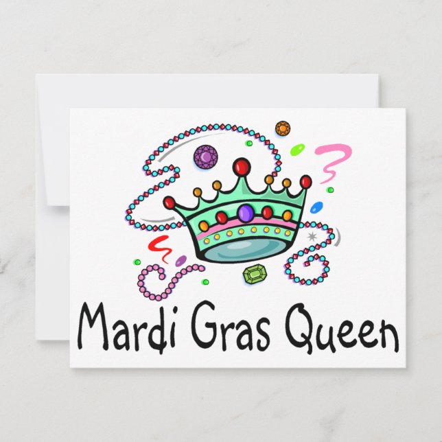 Reina Mardi Gras (Anverso)