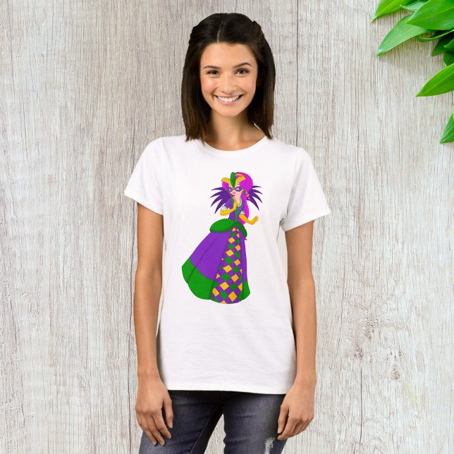 Reina Mardi Gras camiseta de mujer (Subido por el creador)