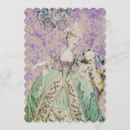 Reina María Antonieta - Invitaciones / RSVP