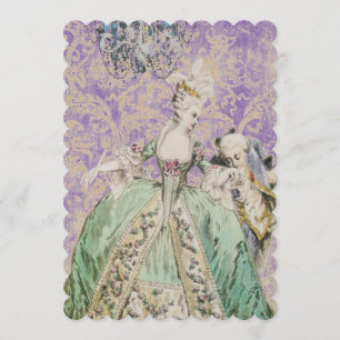 Reina María Antonieta - Invitaciones / RSVP