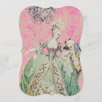 Reina María Antonieta - Invitaciones / RSVP