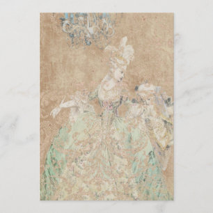 Reina María Antonieta - Invitaciones / RSVP