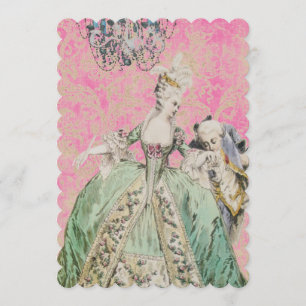 Reina Marie Antonieta - Invitaciones / RSVP #16
