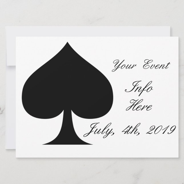 Reina negra de espadas Black Thunder_Cove (Anverso)