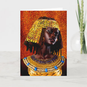 Reina Nubia • Tarjeta de Felicitación
