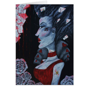 Reina Roja de Corazones Alice Wonderland Fantasía