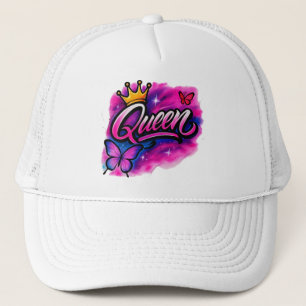 Reina Sombrero Corona y Mariposa Graffiti con Aeró