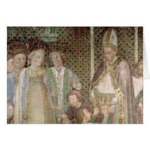 Reina Theodolinda y papa Gregory el grande