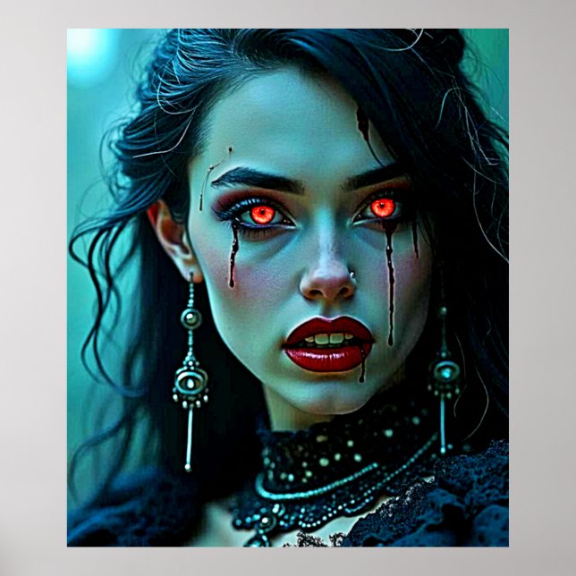 Reina Vampiro: Arte de Oscuro Encanto (Frente)