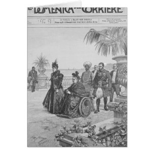 Reina Victoria en la Riviera italiana