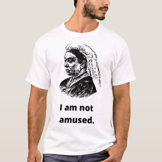 Reina Victoria 'No me divierte' camiseta