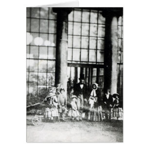 Reina Victoria y Príncipe Alberto con su