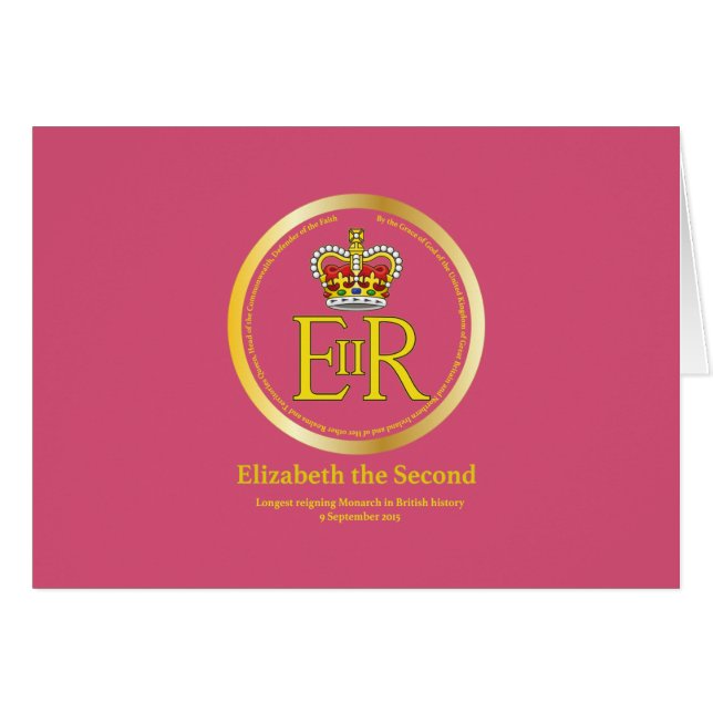 reinado de la Reina Isabel II (Anverso (Horizontal))