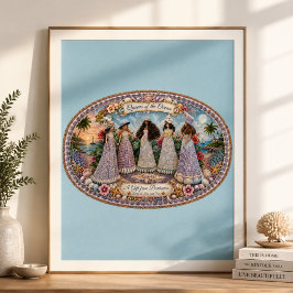 Reinas del Alma del Océano Arte inspirado en el oc