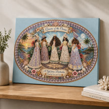 Reinas del Alma del Océano Arte inspirado en el oc