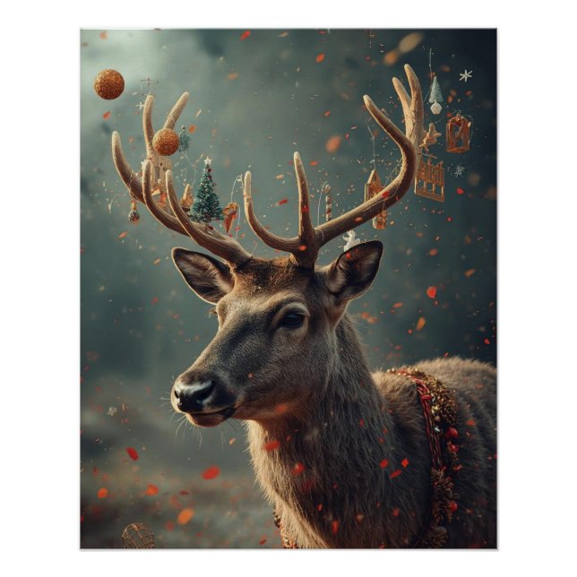 Reindeer Poster (Anverso)