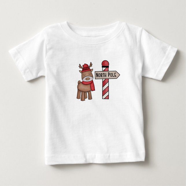Reindeer y Polo Norte de Rudolf, Navidades Toddler (Anverso)