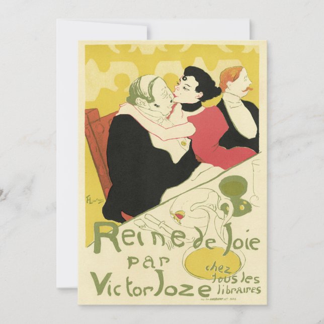 Reine de Joie Toulouse Lautrec (Anverso)