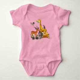 Reino de los Animales Baby Jersey Bodysuit