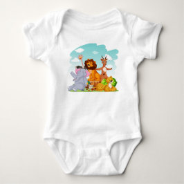 Reino de los Animales Baby Jersey Bodysuit