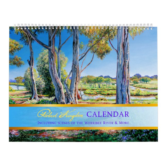 Reino de Robert (río Werribee y más) - Calendario (Tapa)