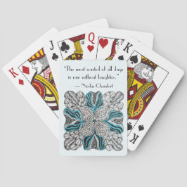 Reír con cartas de juego de garabatos dibujados a 