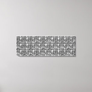 Rejilla óptica abstracta impresión de lienzo envue