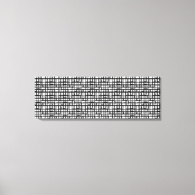 Rejilla óptica abstracta impresión de lienzo envue (Anverso)