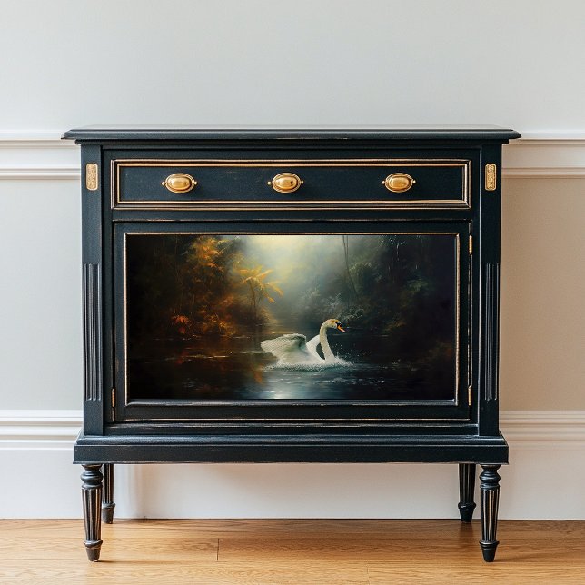 Rejuvenecimiento Un Cisne En El Papel De La Decora (Subido por el creador)