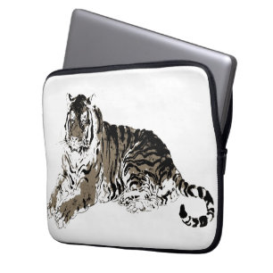 Relajación de la bolsa electrónica del tigre