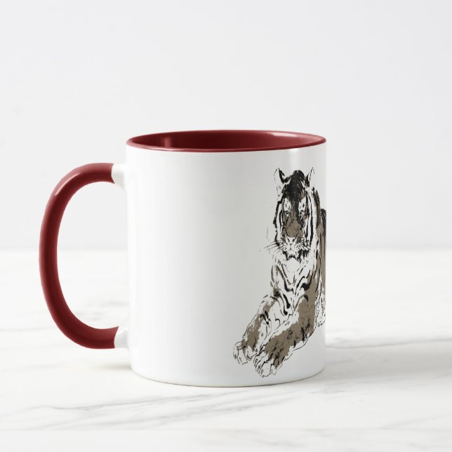 Relajación de la taza de tigre (Izquierda)