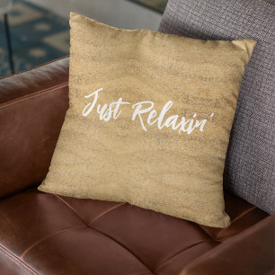 Relajando el Cojín decorativo de arena y hierba co