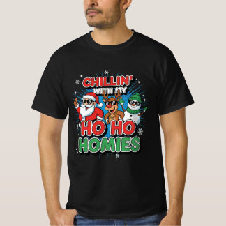 Relajándome con mis compis Ho Ho | Camiseta divert
