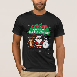 Relajándome con mis compis Ho Ho | Camiseta divert