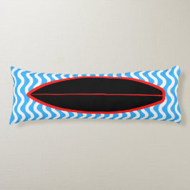 Relajante almohada del cuerpo de surf de las olas 