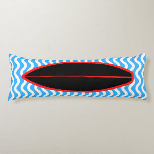 Relajante almohada del cuerpo de surf de las olas 