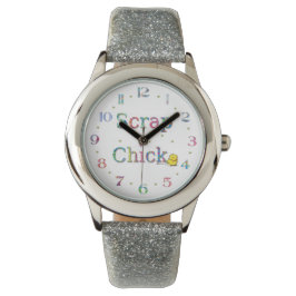 Relajar el reloj de la muñeca de Chick Scrapbooker