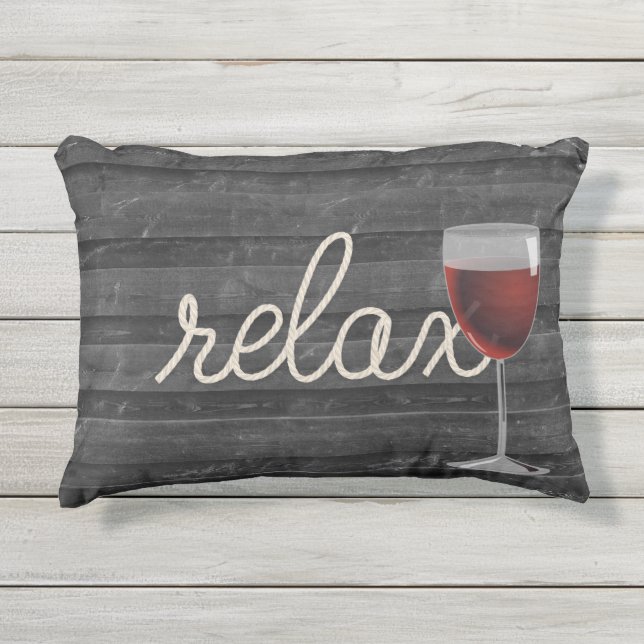 relajar la cuerda náutica en la almohada exterior  (Anverso)