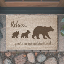 Relájate, estás en hora de montaña Oso