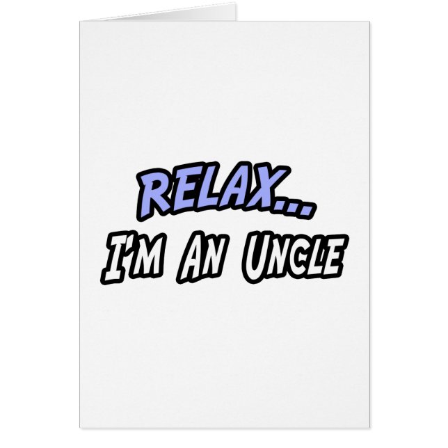 Relájate, soy un tío (Frente)