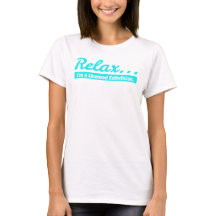 Relájate... Soy una camiseta estética